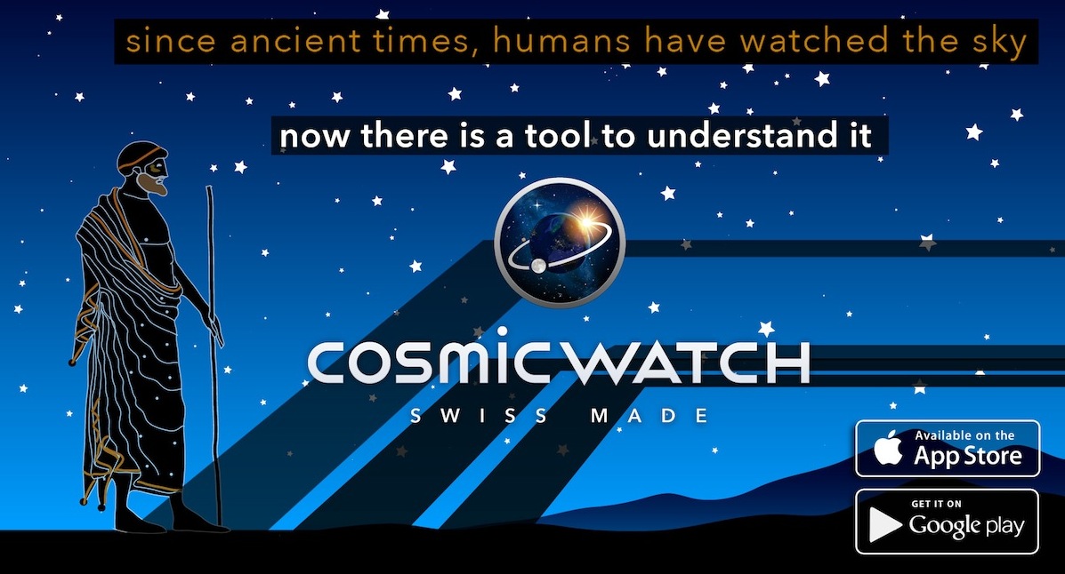 cosmic watch_visual