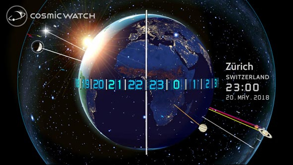 Cosmic watch search location